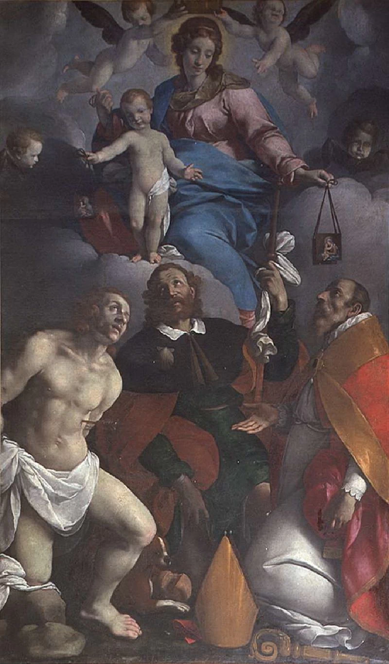 Madonna del Carmine e Santi